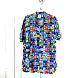 Vans x Ferg Corner Store Soda‎ Pop XLarge Classic Fit Short Sleeve Button Down